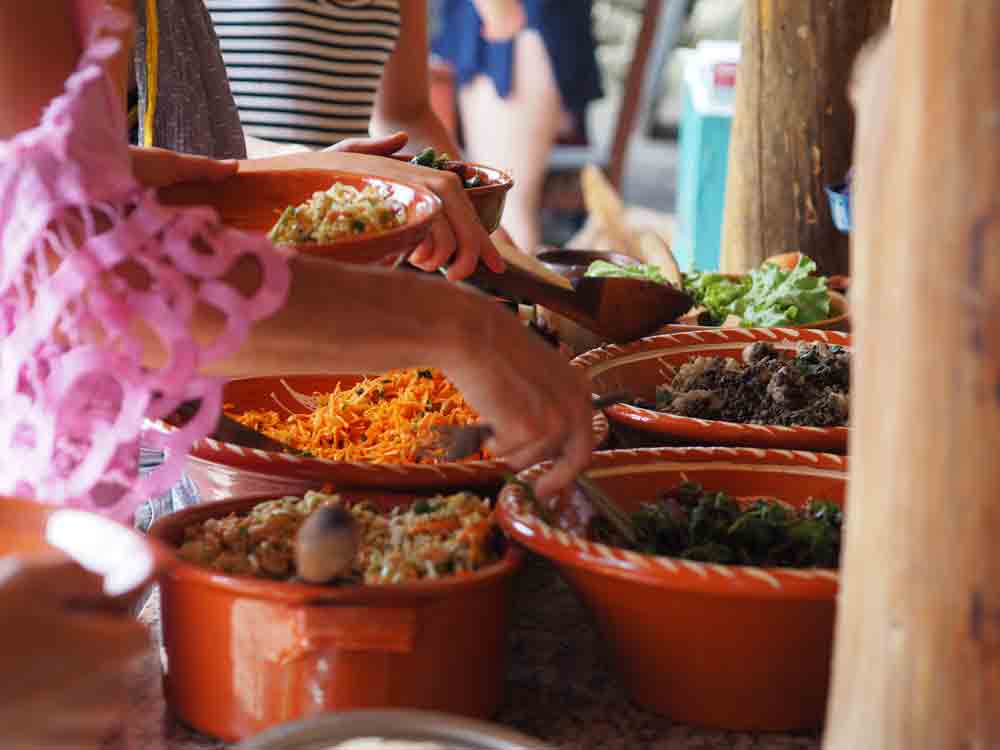 healthy yoga retreat daily spread